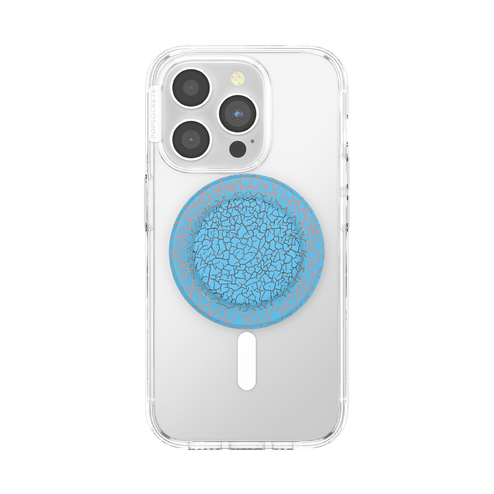 Crackle Denali Printed Orange Zest — MagSafe PopGrip - US 52608