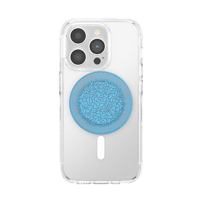 Crackle Denali Printed Orange Zest — MagSafe PopGrip - US 52608