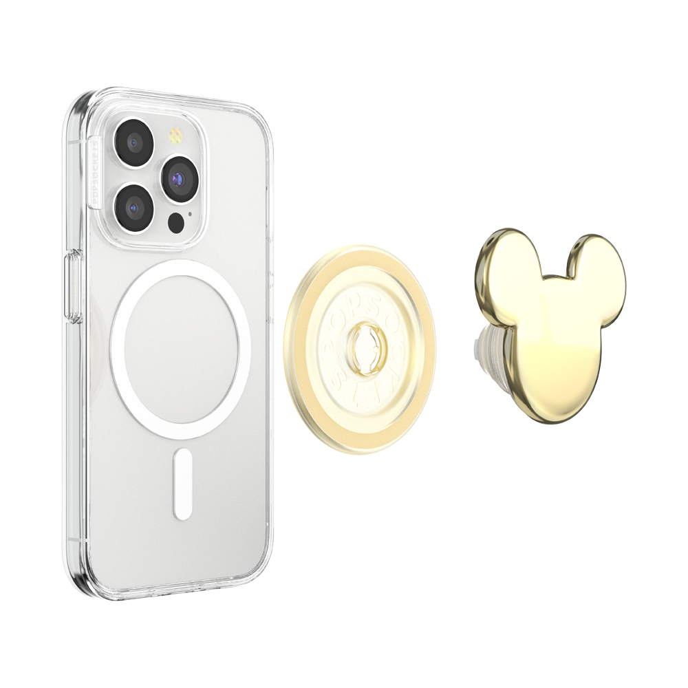 Enamel Gold Mickey Head — MagSafe PopGrip - US 12135
