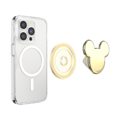 Enamel Gold Mickey Head — MagSafe PopGrip - US 91214