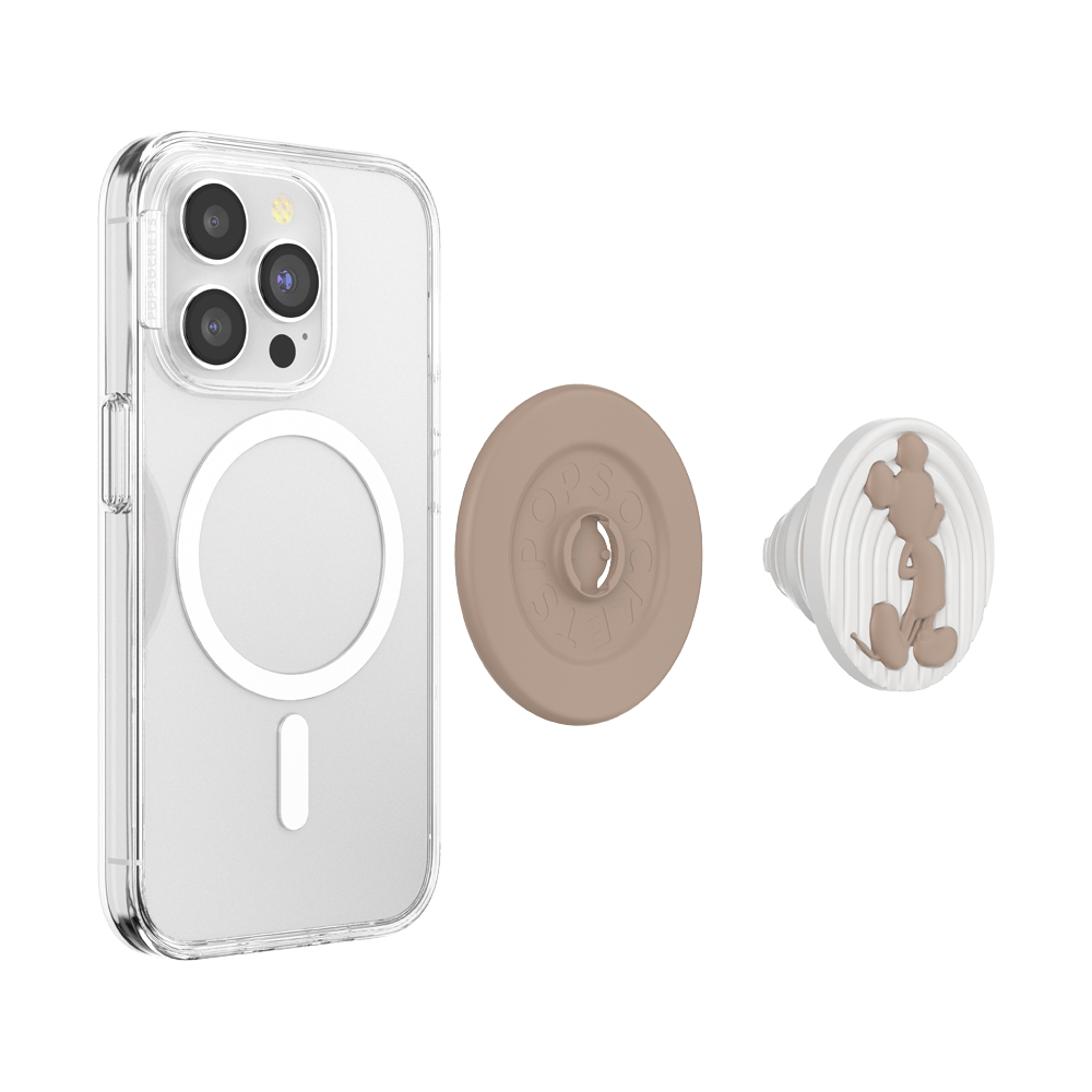 PopOut Latte Mickey — MagSafe PopGrip - US 86931