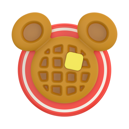 PopOut Mickey Waffle — MagSafe PopGrip - US 55291