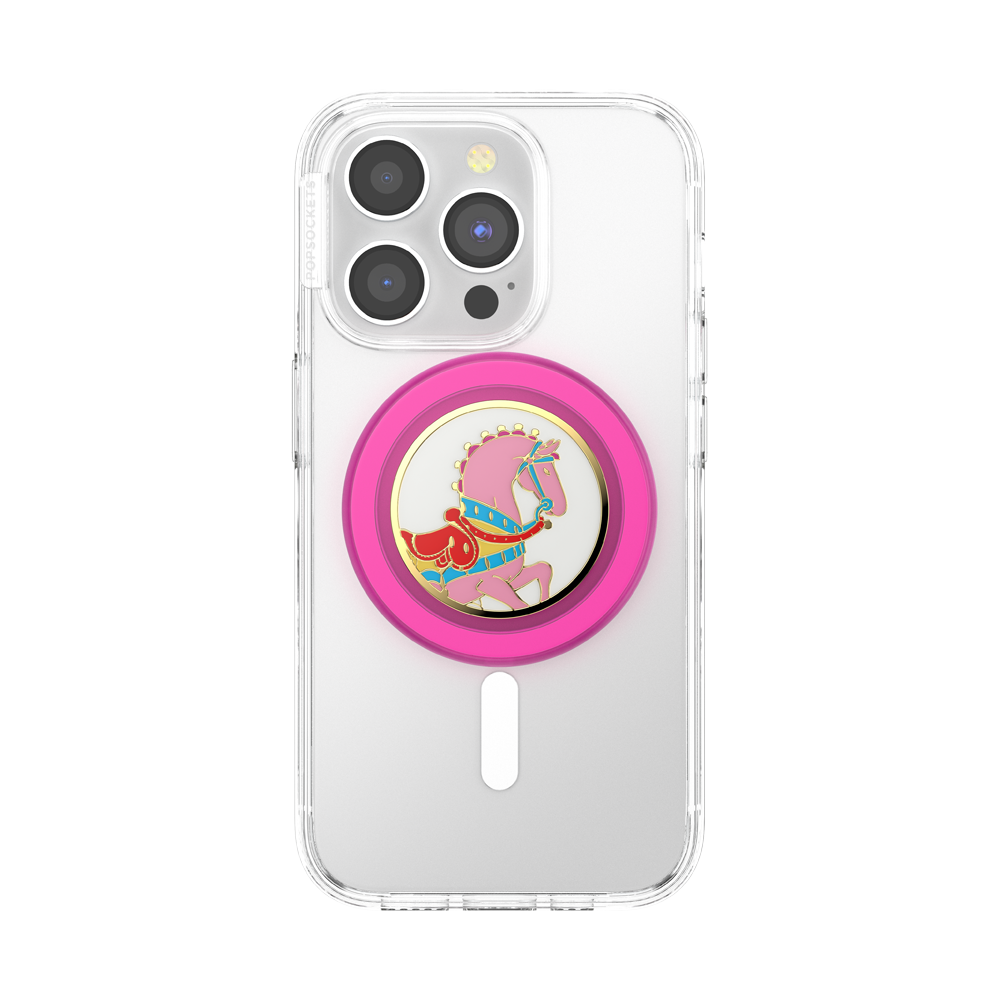 Enamel Carousel Pony — MagSafe PopGrip - US 09224