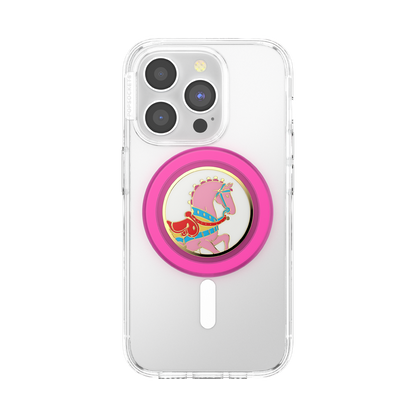 Enamel Carousel Pony — MagSafe PopGrip - US 21877