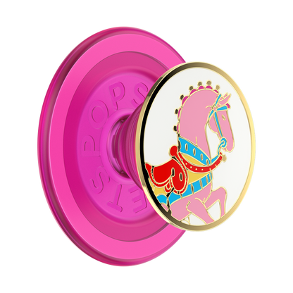 Enamel Carousel Pony — MagSafe PopGrip - US 40885