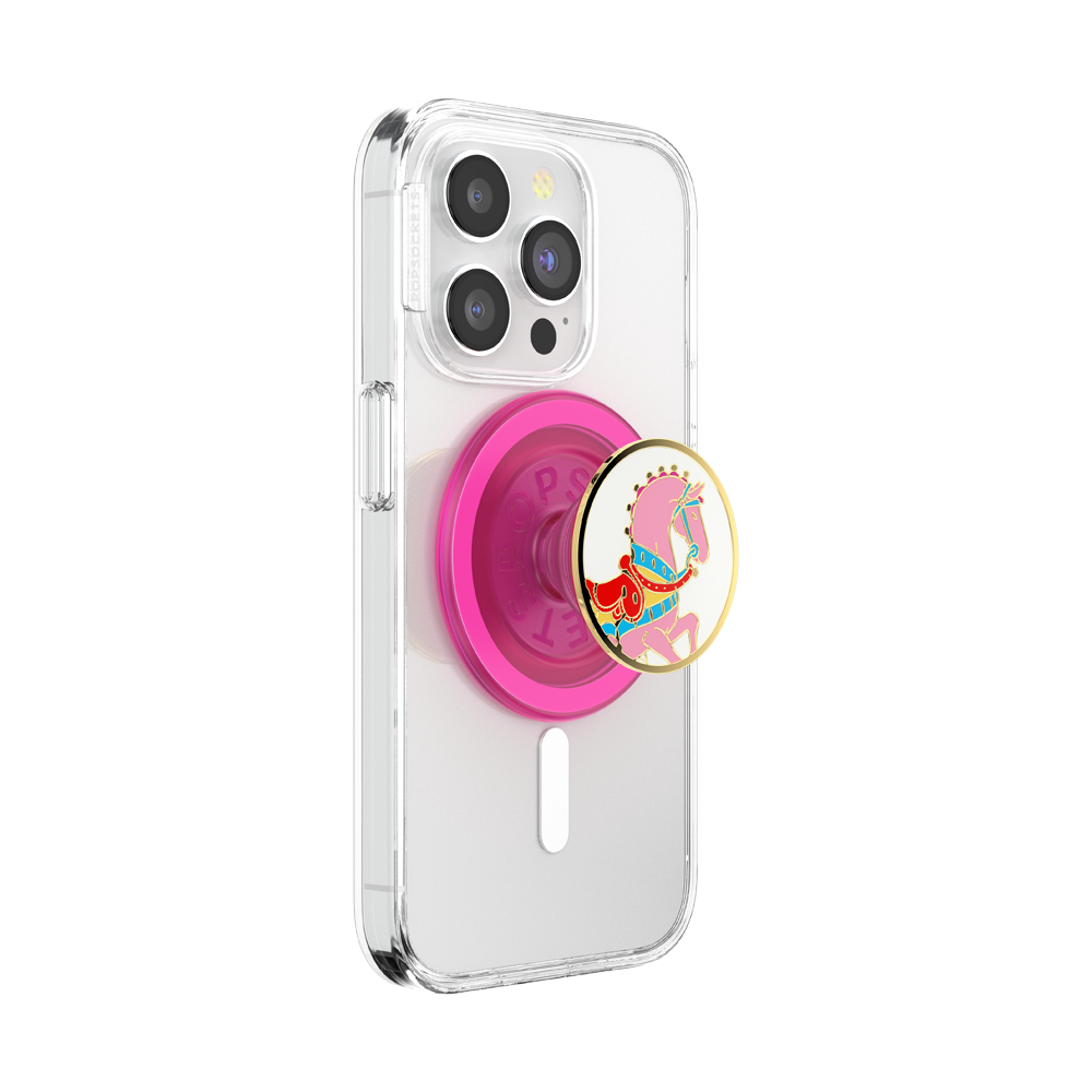 Enamel Carousel Pony — MagSafe PopGrip - US 70668