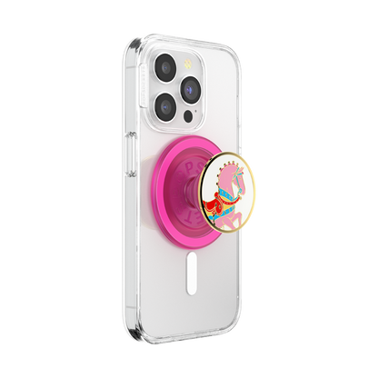 Enamel Carousel Pony — MagSafe PopGrip - US 40885