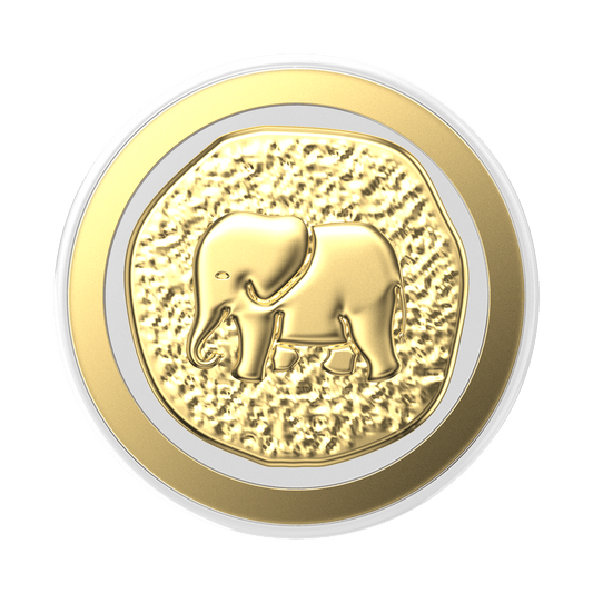 Enamel Elephant Token — MagSafe PopGrip - US 66311