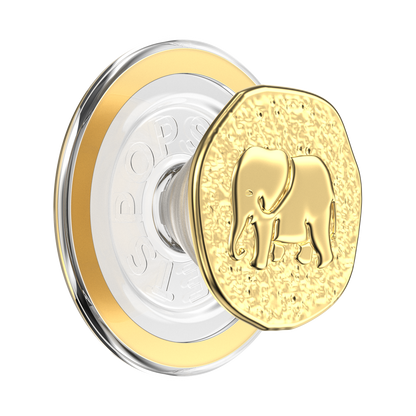 Enamel Elephant Token — MagSafe PopGrip - US 87321