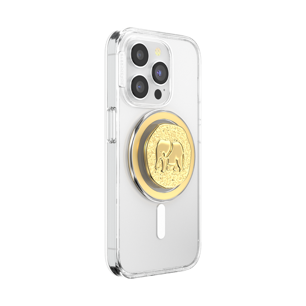 Enamel Elephant Token — MagSafe PopGrip - US 45186
