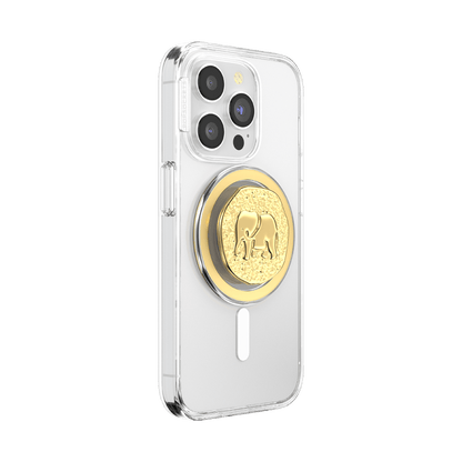 Enamel Elephant Token — MagSafe PopGrip - US 66311