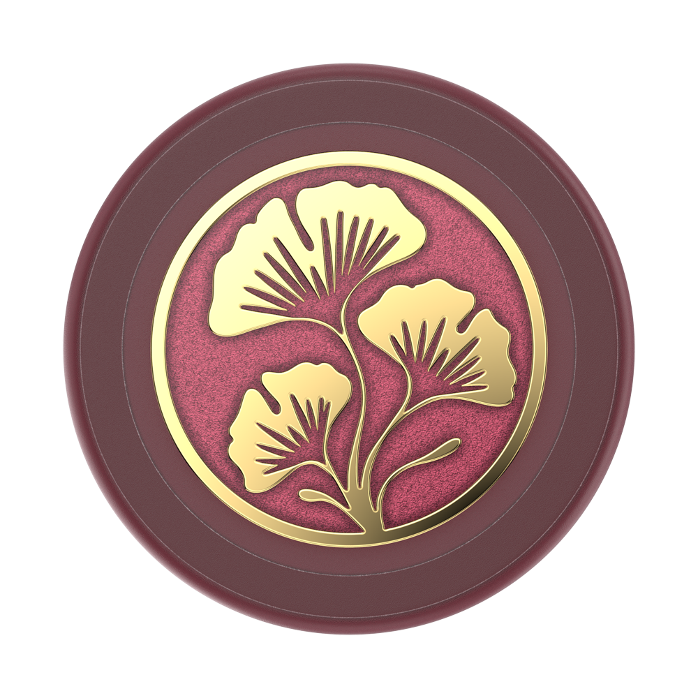 Enamel Ginkgo Oxblood — MagSafe PopGrip - US 33880