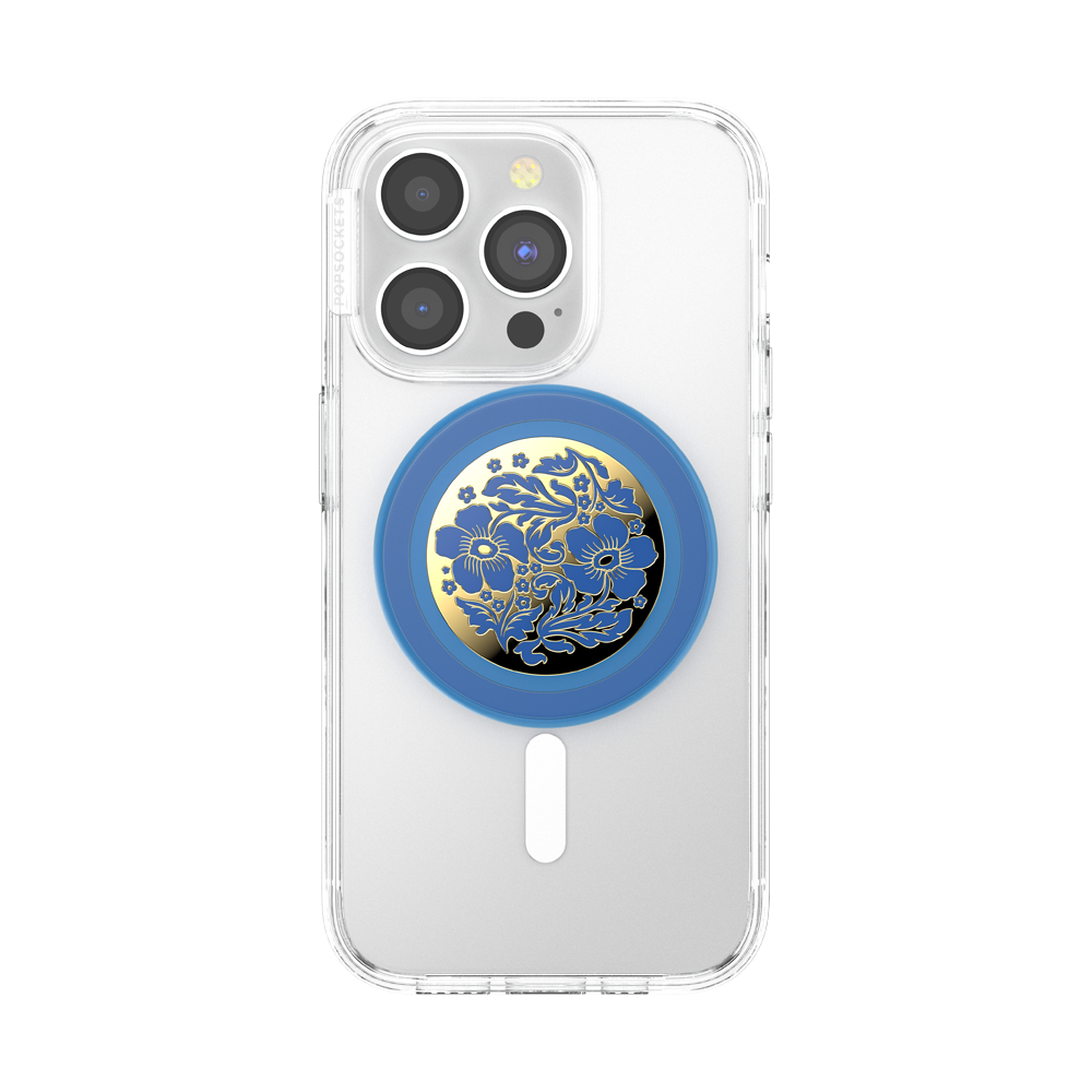 Enamel Lace Blue Vermeer — MagSafe PopGrip - US 08807