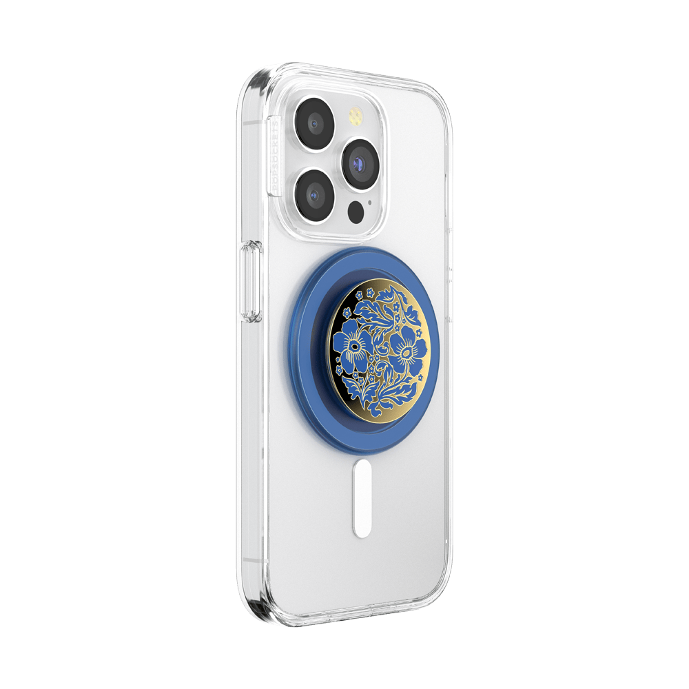 Enamel Lace Blue Vermeer — MagSafe PopGrip - US 73068