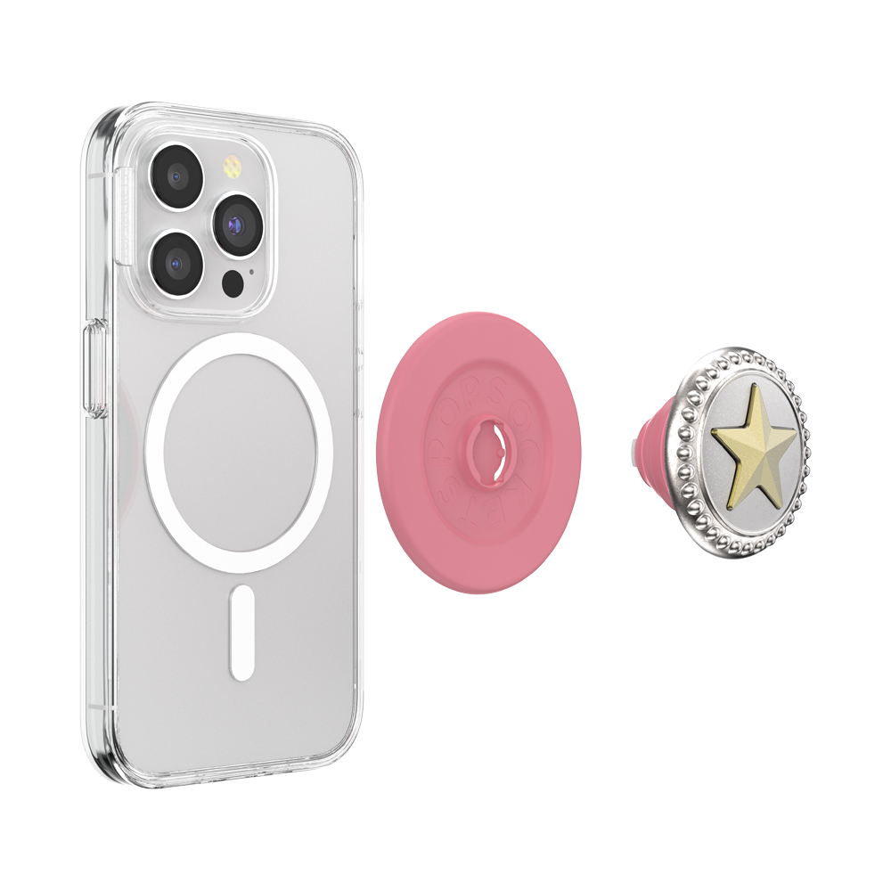 Enamel Lone Star — MagSafe PopGrip - US 23065