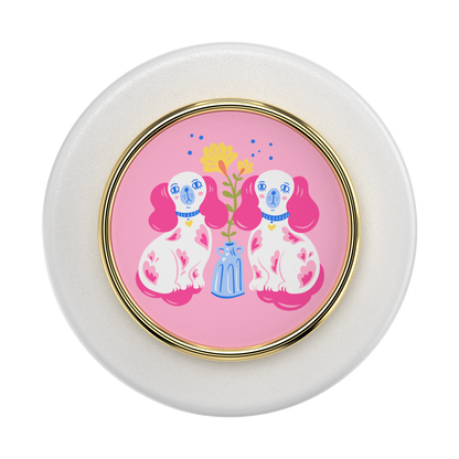 Enamel Staffordshire Furries — MagSafe PopGrip - US 39017
