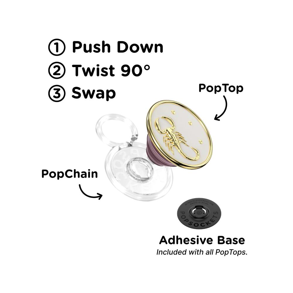 Enamel Scorpio — PopTop - US 73212