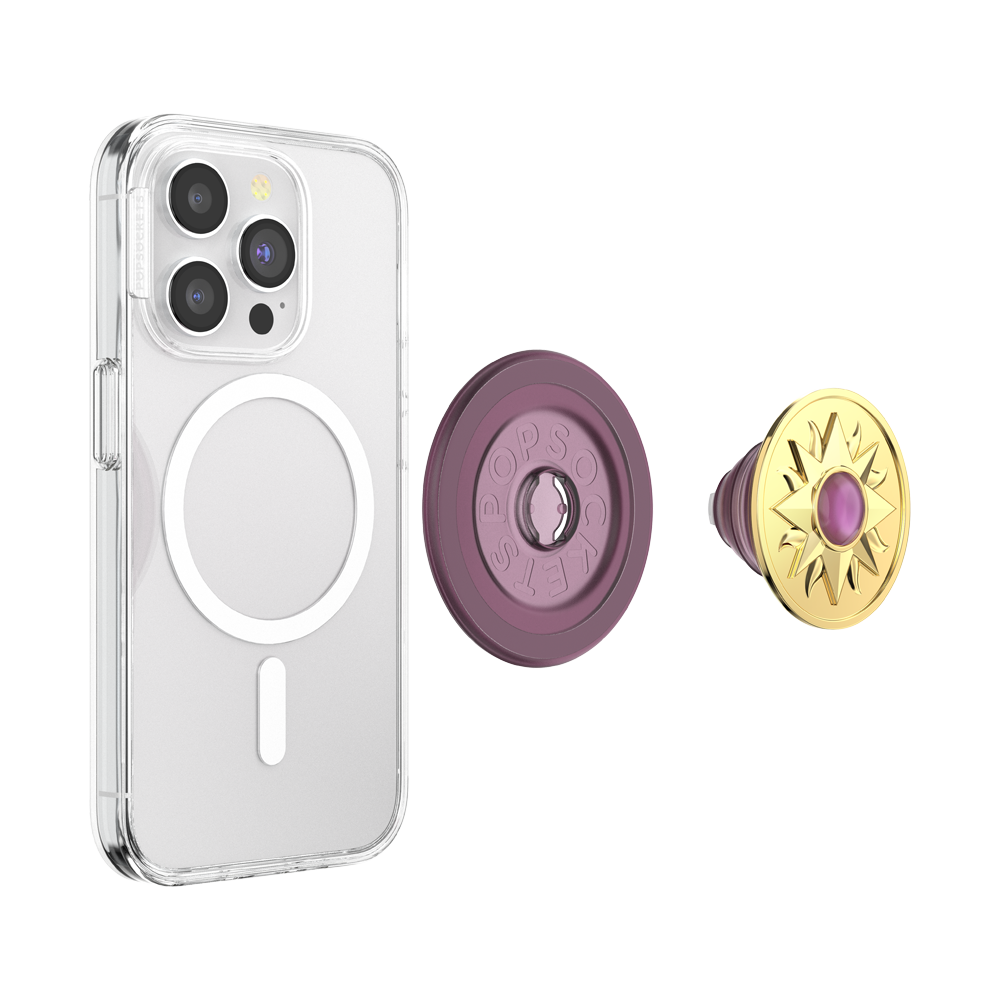Enamel Sun Jewel Mauve — MagSafe PopGrip - US 60390