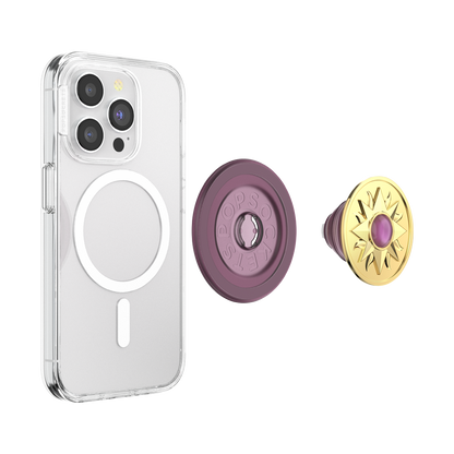 Enamel Sun Jewel Mauve — MagSafe PopGrip - US 95848