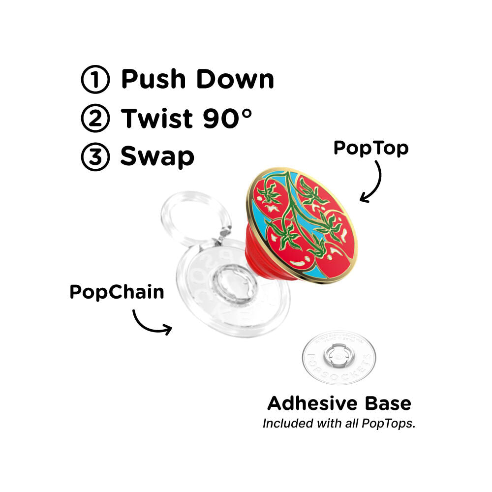 Enamel Tomato Rosso — PopTop - US 64125