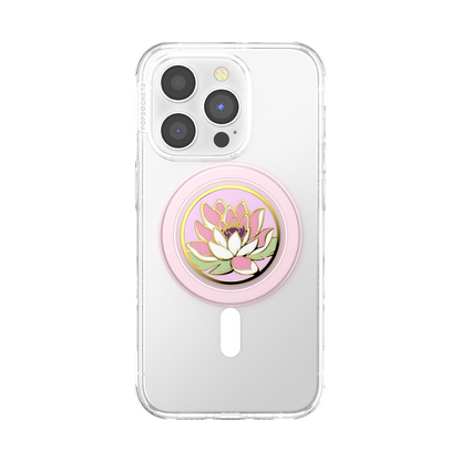 Enamel Water Lily — MagSafe PopGrip - US 08315