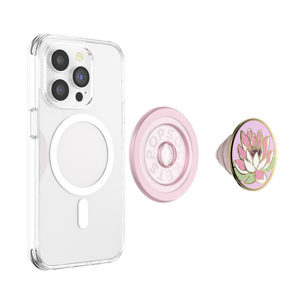 Enamel Water Lily — MagSafe PopGrip - US 71610