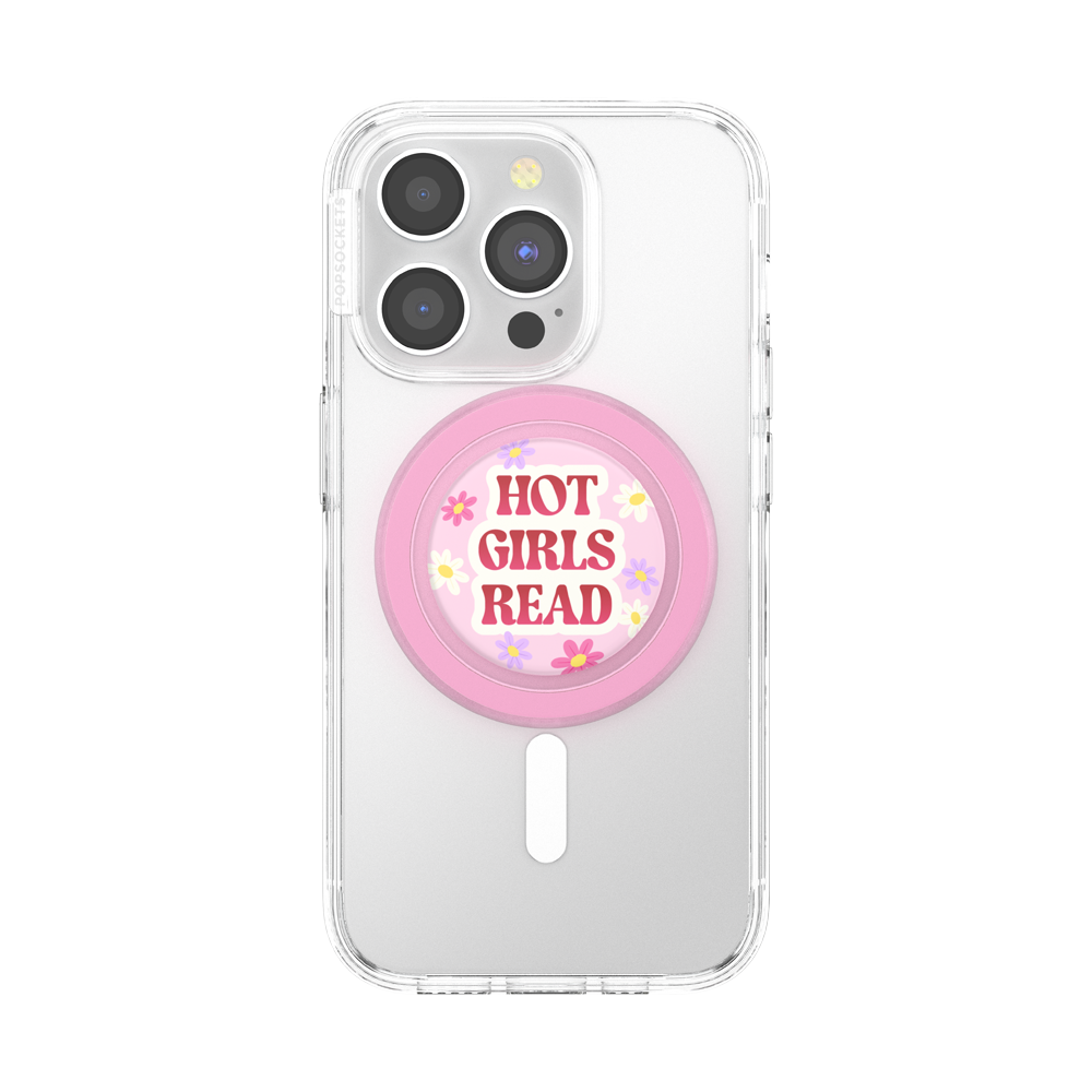 Hot Girls Read Pink — MagSafe PopGrip - US 32152