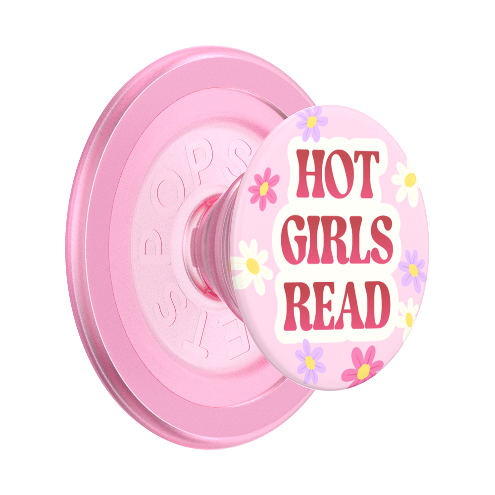 Hot Girls Read Pink — MagSafe PopGrip - US 50216