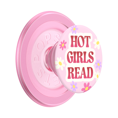 Hot Girls Read Pink — MagSafe PopGrip - US 50216