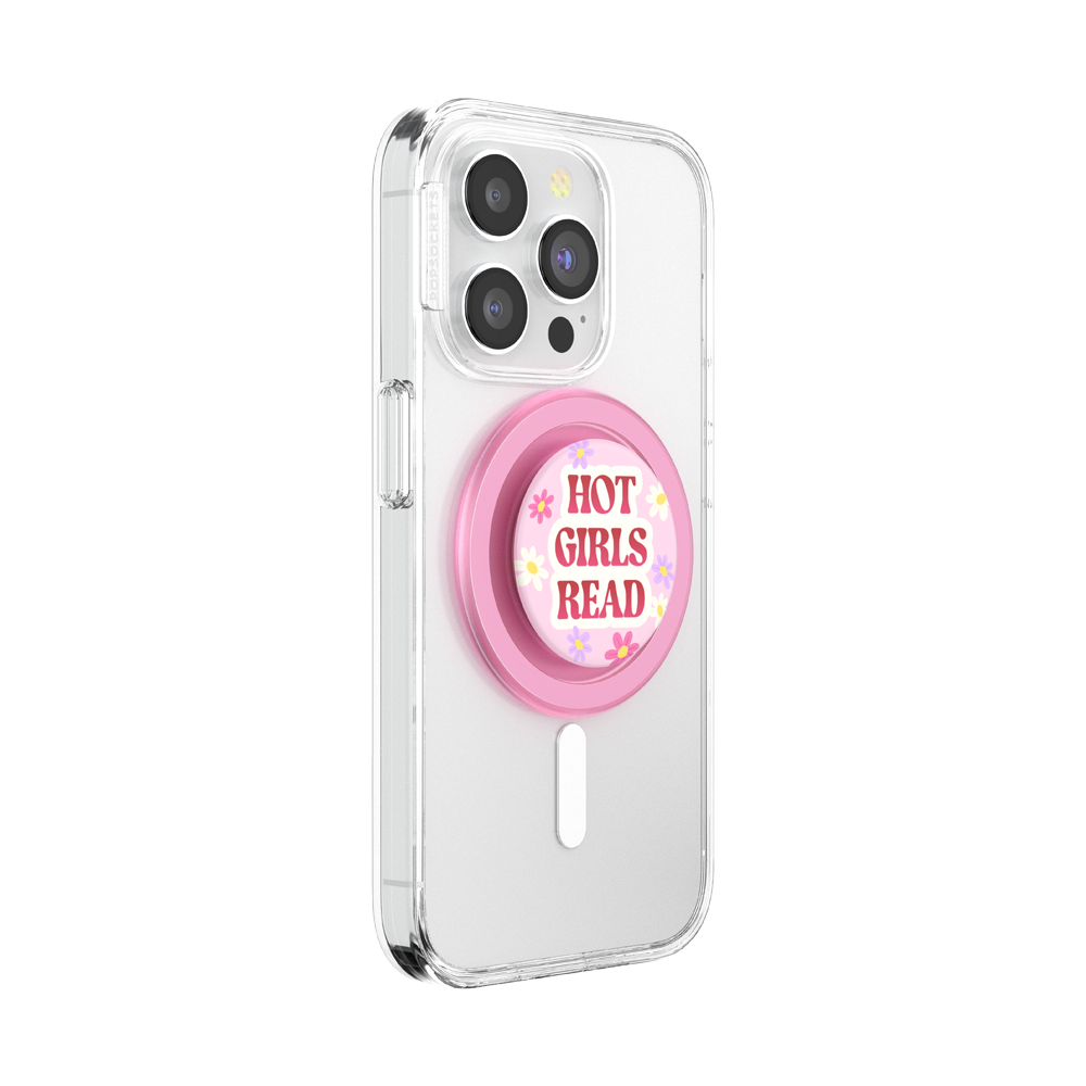 Hot Girls Read Pink — MagSafe PopGrip - US 76170