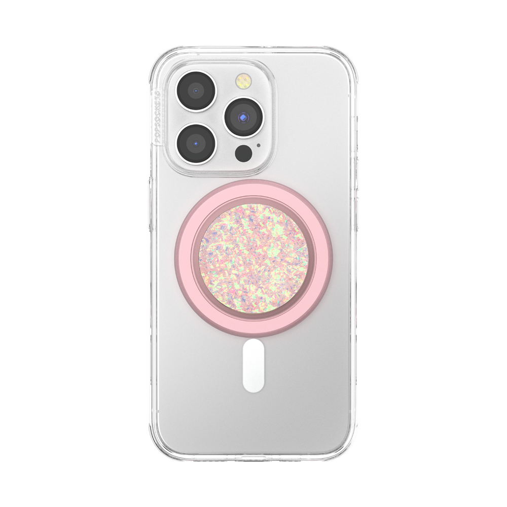 Iridescent Confetti Rose — MagSafe PopGrip - US 02481