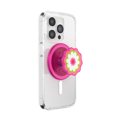 Molded Flower Kaleidoscope Pink — MagSafe PopGrip - US 39313