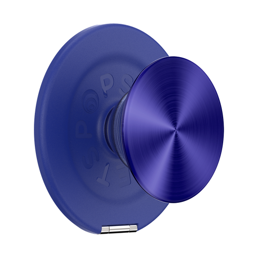 Aluminum Radial French Navy —  MagSafe Kick-Out Grip & Stand - US 97468