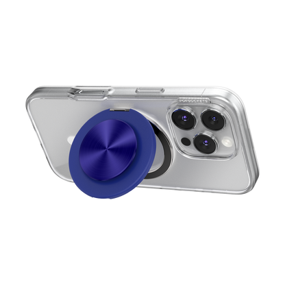 Aluminum Radial French Navy —  MagSafe Kick-Out Grip & Stand - US 14941