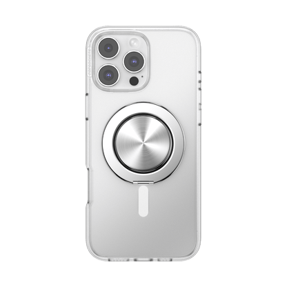 Aluminum Radial Silver —  MagSafe Kick-Out Grip & Stand - US 30941