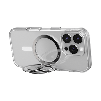 Aluminum Radial Silver —  MagSafe Kick-Out Grip & Stand - US 53269