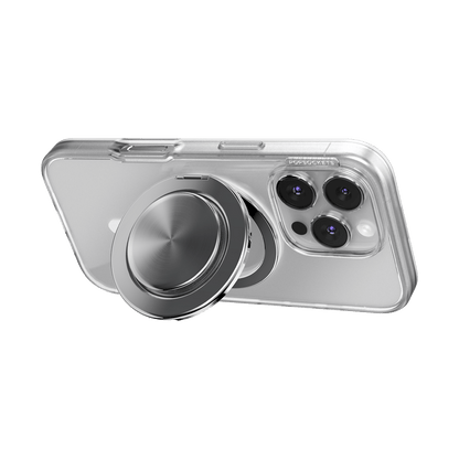 Aluminum Radial Silver —  MagSafe Kick-Out Grip & Stand - US 13101
