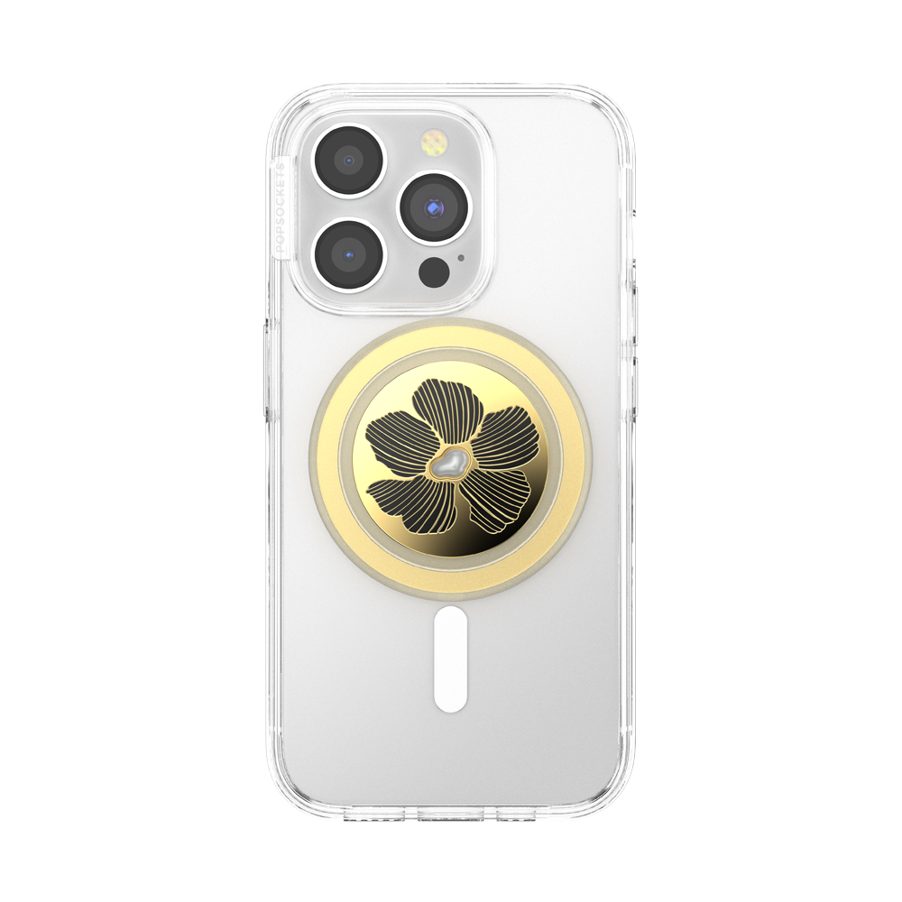 Enamel Mae Flower with Pearl — MagSafe PopGrip - US 75969