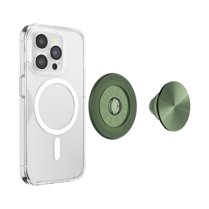 Aluminum Radial Olive — MagSafe PopGrip - US 20433