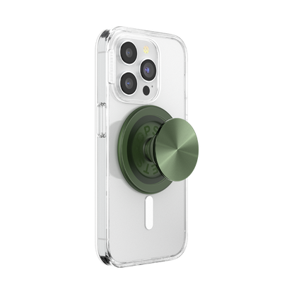 Aluminum Radial Olive — MagSafe PopGrip - US 34518