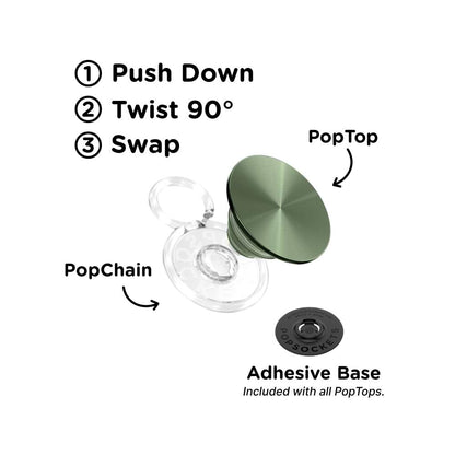 Aluminum Radial Olive — PopTop - US 56259