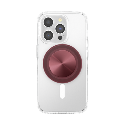 Aluminum Radial Oxblood — MagSafe PopGrip - US 58947