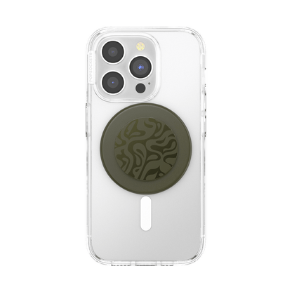 Aluminum Swirl — MagSafe PopGrip - US 03190