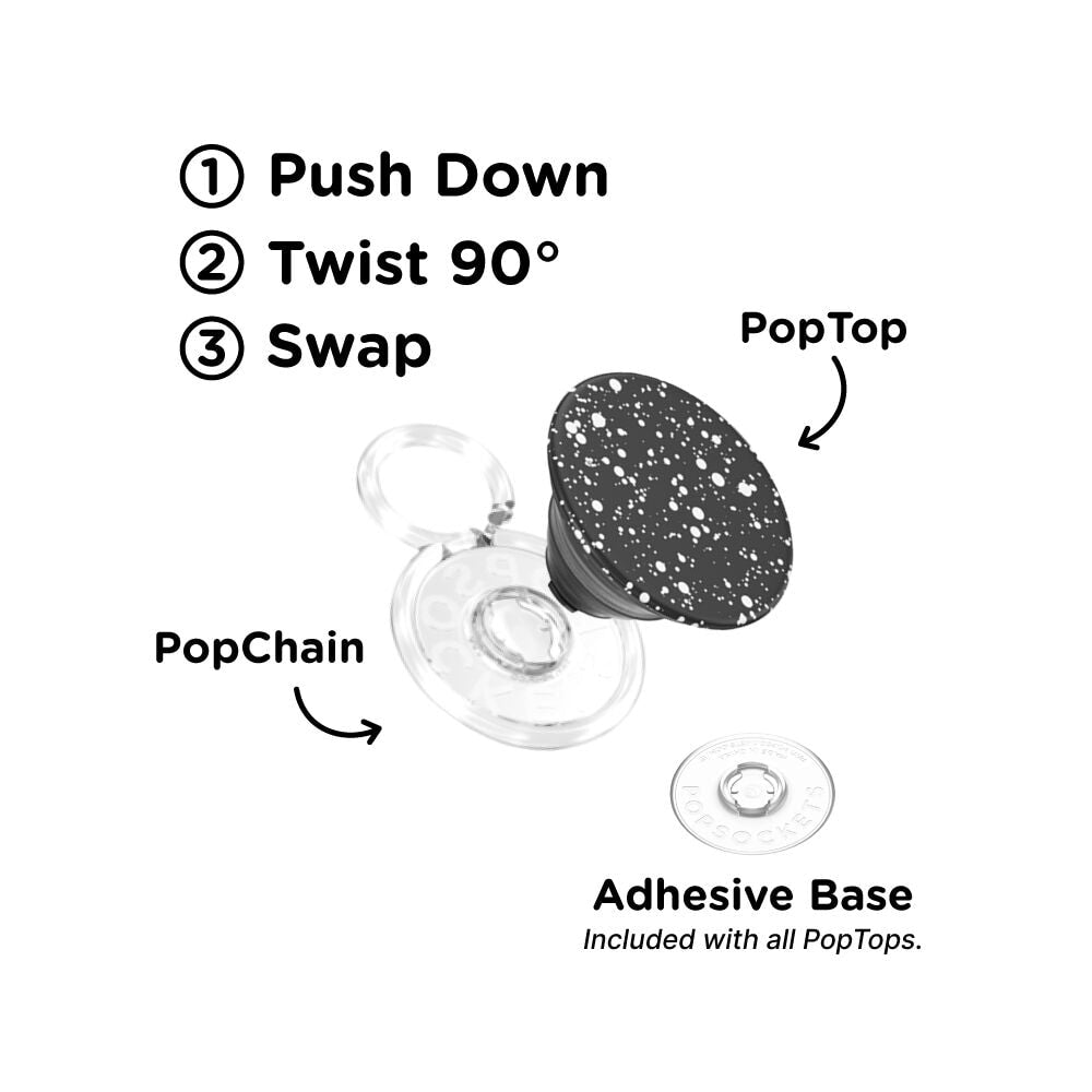 Aluminum Black Speckle — PopTop - US 40551