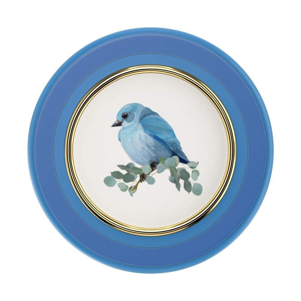 Enamel Blue Bird — MagSafe PopGrip - US 90081