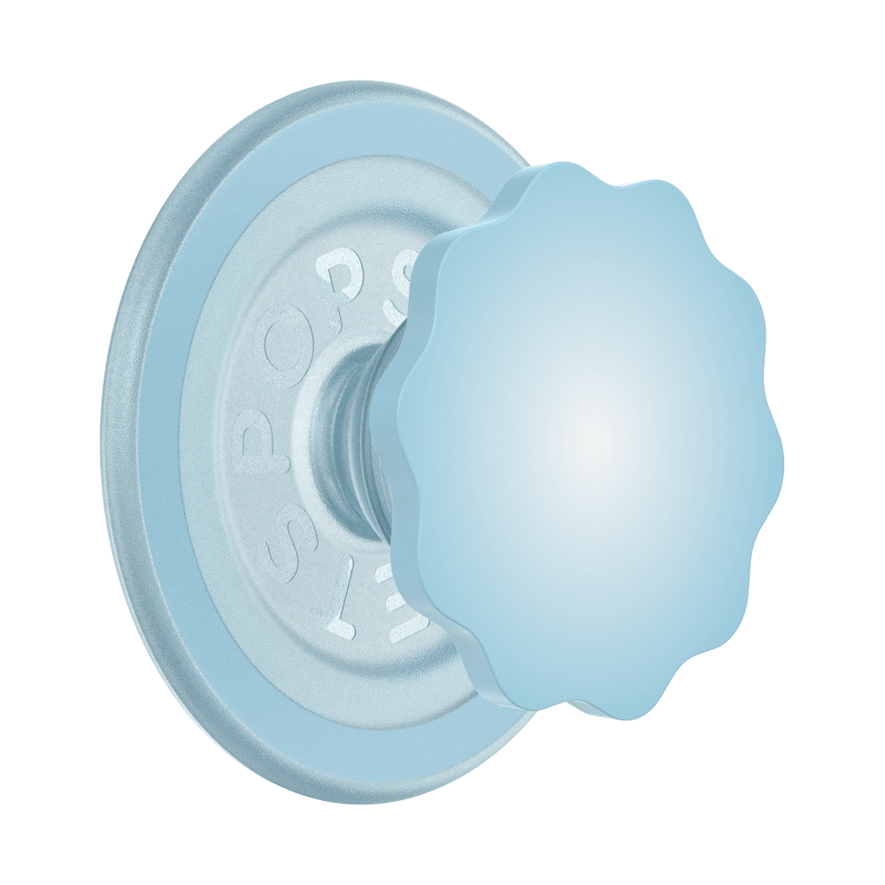 Molded Flower Blue Sigh — MagSafe PopGrip - US 33116
