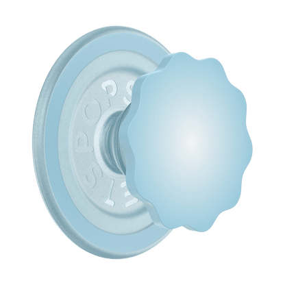 Molded Flower Blue Sigh — MagSafe PopGrip - US 78130