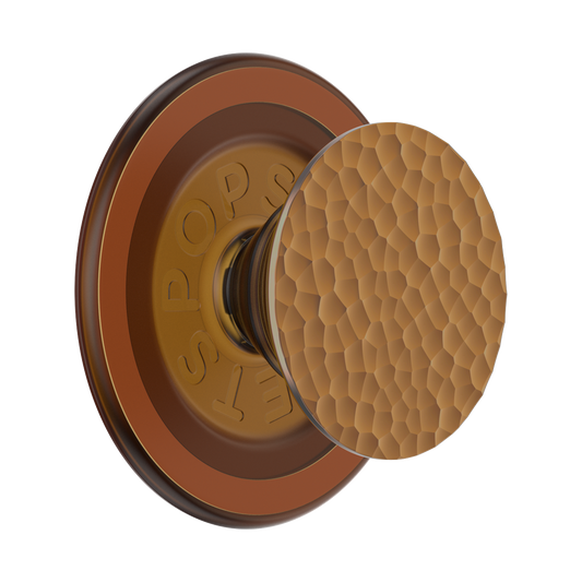 Enamel Hammered Copper Tone — MagSafe PopGrip - US 91472