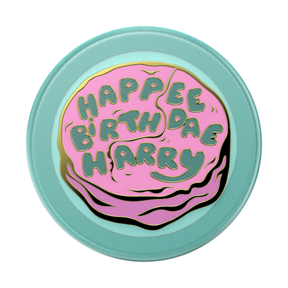 Enamel Happee Birthdae Harry™ — MagSafe PopGrip - US 44496