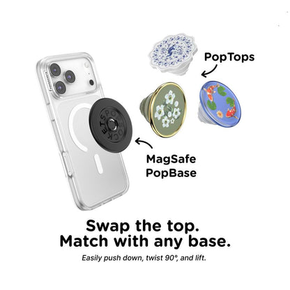 Enamel Floral Relief — PopTop - US 70962